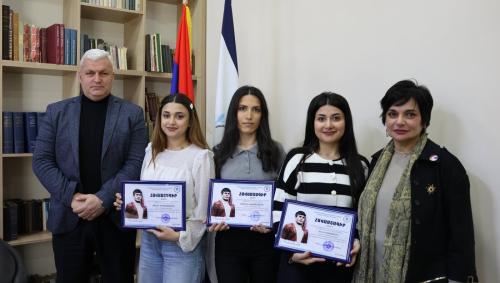 Церемония награждения участников 4-го конкурса образовательной премии имени Севака Мнацаканяна